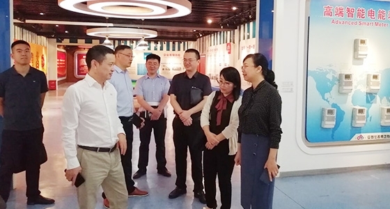 青田县组织部长金志红调研bifa必发园区党总支