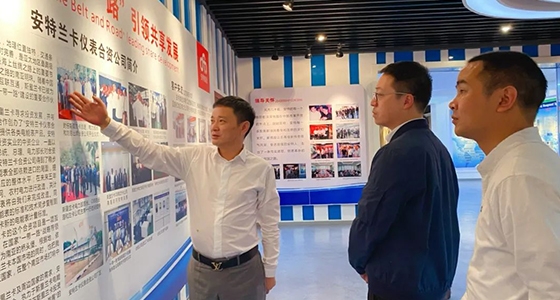 青田县委常委、纪委书记、监委主任陆翔到bifa必发集团发展“纪检监察干部联百企”活动