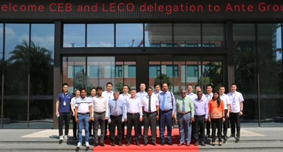 斯里兰卡国度电力公司高层调查团光临我司参观互换，同谋发展新机缘